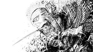 Griffith in Black Swordsman Armor from Berserk Manga HD wallpaper