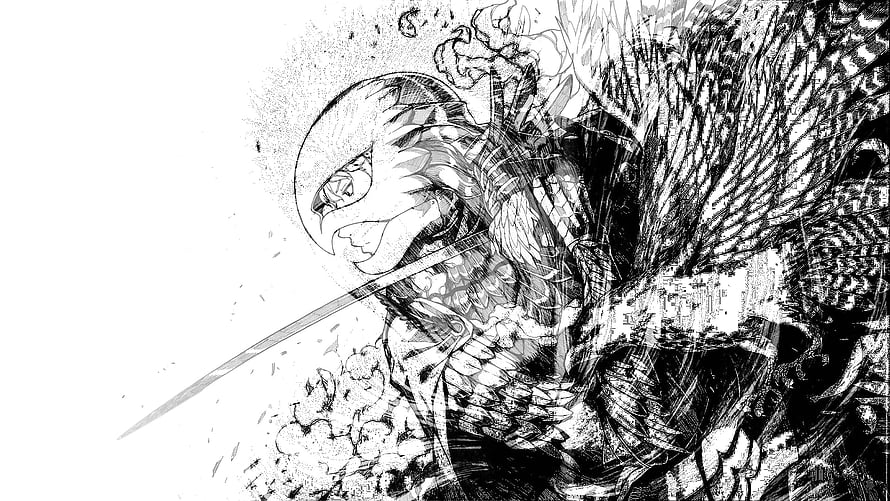 Griffith in Black Swordsman Armor from Berserk Manga HD wallpaper