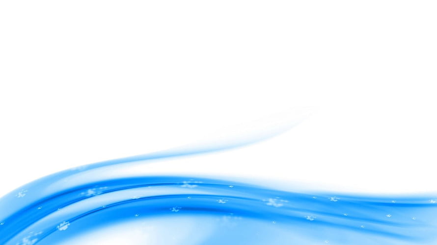 Minimalist Blue Water Wave Abstract Design on White Background HD wallpaper