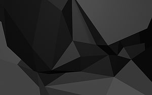 Dark Low Poly Geometric Abstract Background HD wallpaper