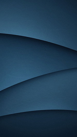 Dark Blue Minimalist Wave Flow Abstract Gradient Background HD phone wallpaper