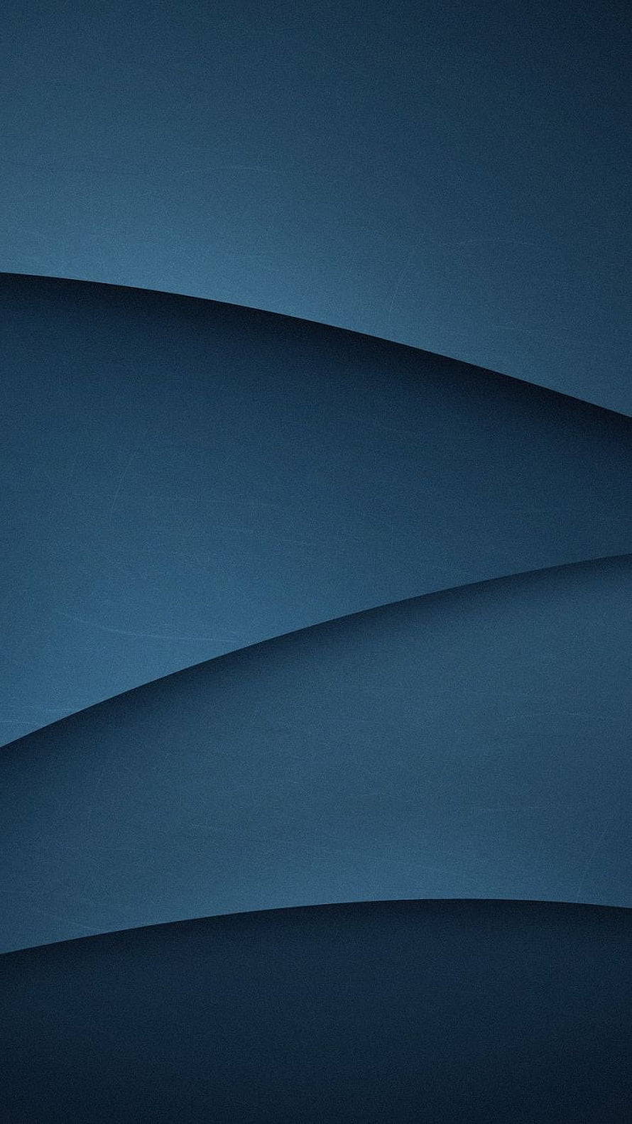 Dark Blue Minimalist Wave Flow Abstract Gradient Background HD phone wallpaper