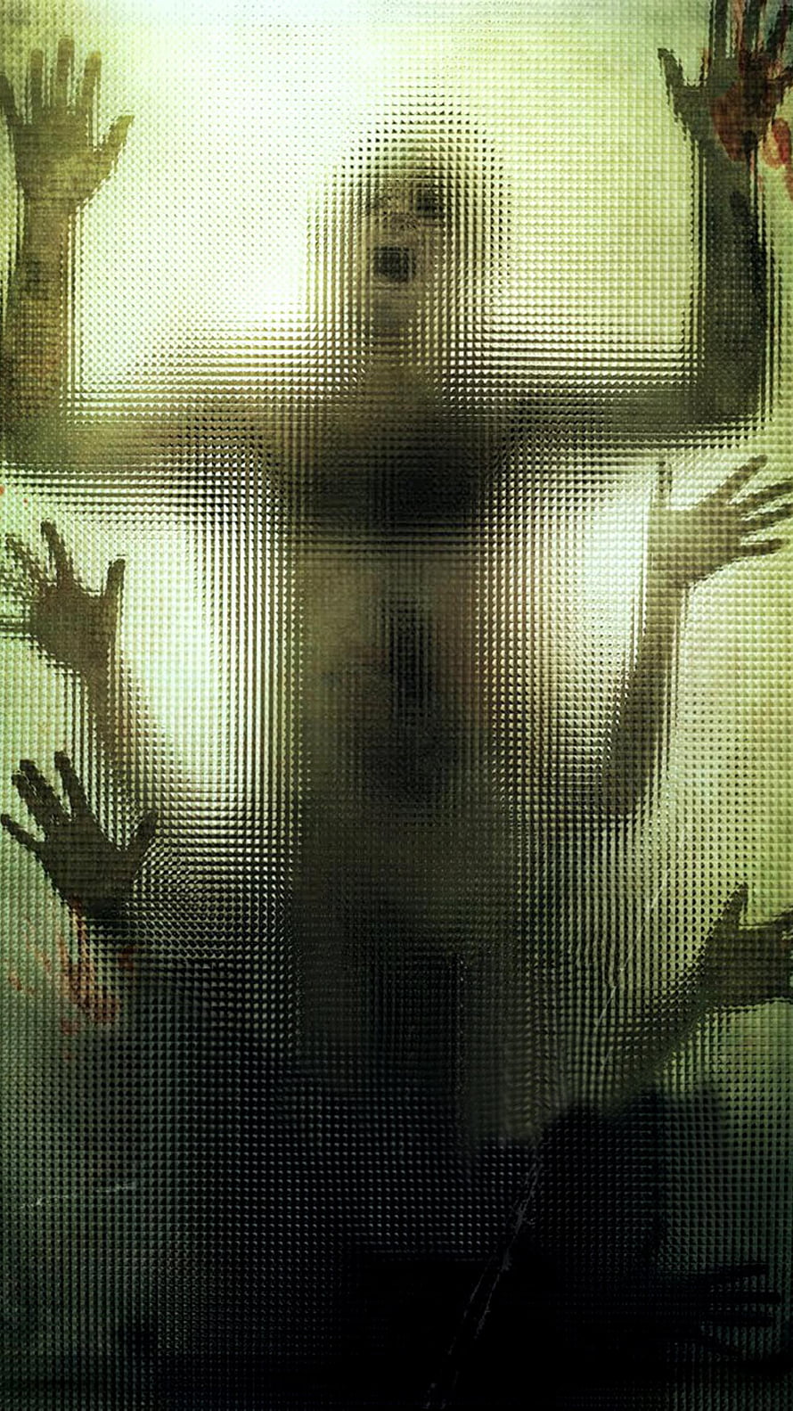 The Human Centipede First Sequence Horror Movie Poster with Distorted Figure and Multiple Hands HD phone wallpaper