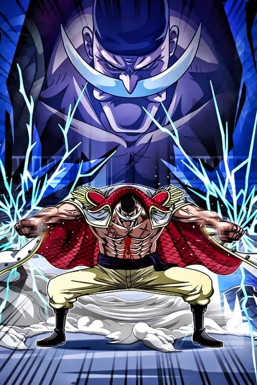 Whitebeard and Kaido Confrontation in One Piece Manga Art HD phone wallpaper