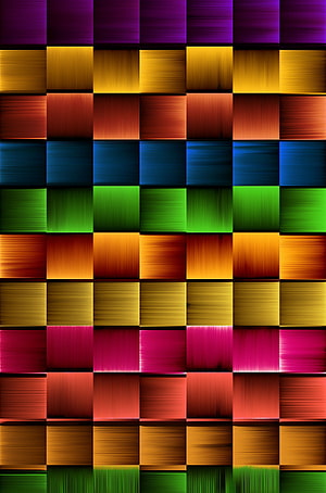 Vibrant Abstract Grid of Colorful Textured Squares HD phone wallpaper