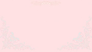 Delicate Pastel Pink Floral Corner Frame with Mint Accents and Vintage Ornamental Design HD wallpaper