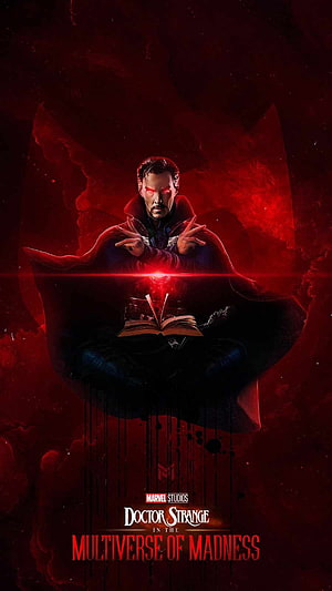 Doctor Strange in the Multiverse of Madness Dark Sorcerer Poster HD phone wallpaper