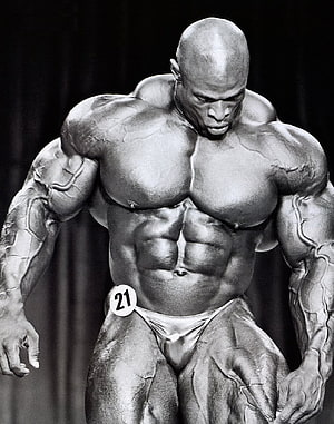 Ronnie Coleman Bodybuilding Pose at Mr Olympia Competition HD phone wallpaper