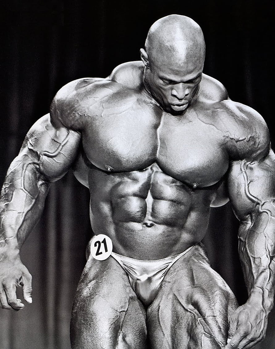 Ronnie Coleman Bodybuilding Pose at Mr Olympia Competition HD phone wallpaper