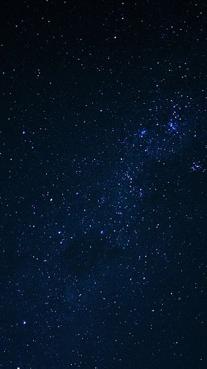 Deep Space Star Field with Dense Nebula Clusters and Distant Galaxies HD phone wallpaper