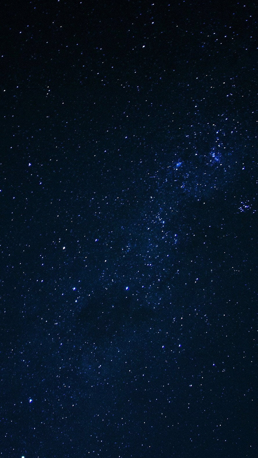 Deep Space Star Field with Dense Nebula Clusters and Distant Galaxies HD phone wallpaper