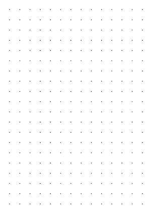 Minimalist Black Dot Grid Pattern on White Background for Bullet Journaling HD phone wallpaper