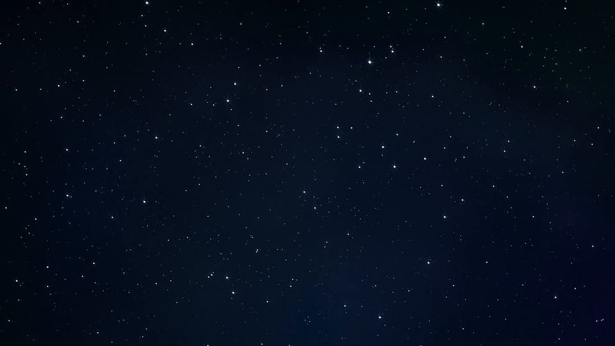Deep Space Starfield with Scattered Bright Stars Against a Dark Night Sky HD wallpaper
