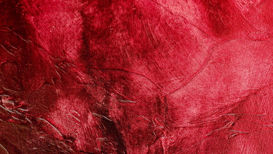 Deep Crimson Cracked Surface with Organic Veins and Rich Textural Detail HD wallpaper