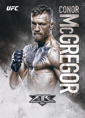 Conor McGregor UFC Fighter Portrait with Chest Tattoos and Gloves HD phone wallpaper