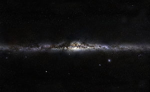 Milky Way Galaxy Core Spanning the Night Sky with Dense Star Fields and Dark Dust Lanes HD wallpaper