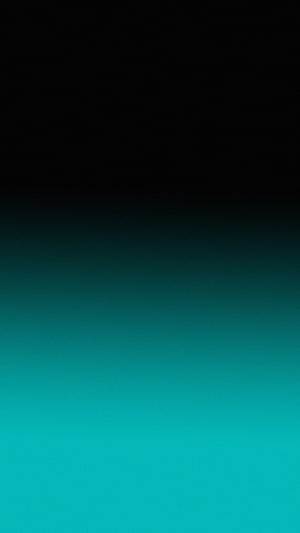 Smooth Black to Teal Vertical Gradient Abstract Minimalist Color Transition HD phone wallpaper