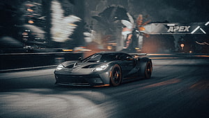 Forza Horizon 5 Apex Car Night Drive Cinematic Wallpaper HD wallpaper