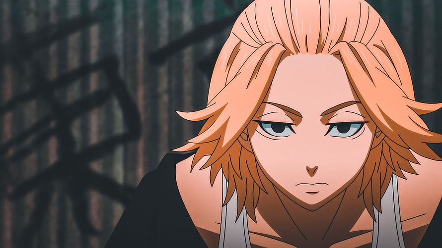 Mikey from Tokyo Revengers Anime Character Close-Up Portrait HD wallpaper