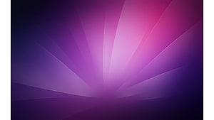Abstract Purple Gradient with Radiating Light Beams and Soft Glow HD wallpaper
