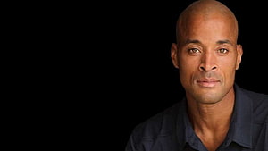 David Goggins Studio Portrait Against Black Background HD wallpaper