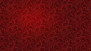 Dark Red Vintage Damask Floral Pattern Wallpaper HD wallpaper