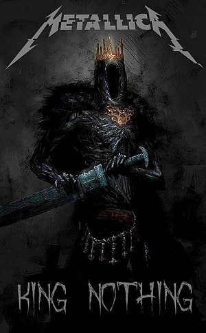 Metallica King Nothing Dark Fantasy King Illustration HD phone wallpaper