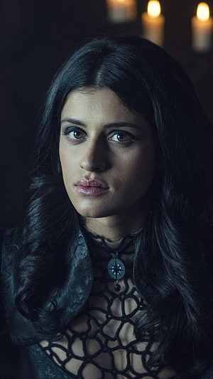 Yennefer of Vengerberg from The Witcher in Dark Fantasy Portrait HD phone wallpaper