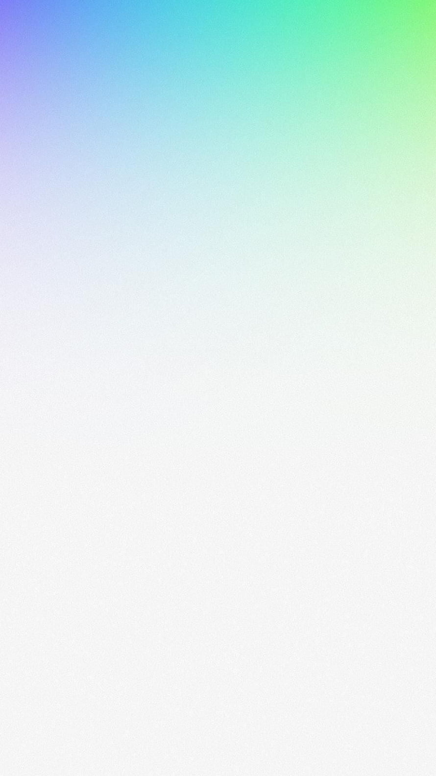Soft Pastel Gradient Background with Blue and Green Hues Fading to White HD phone wallpaper