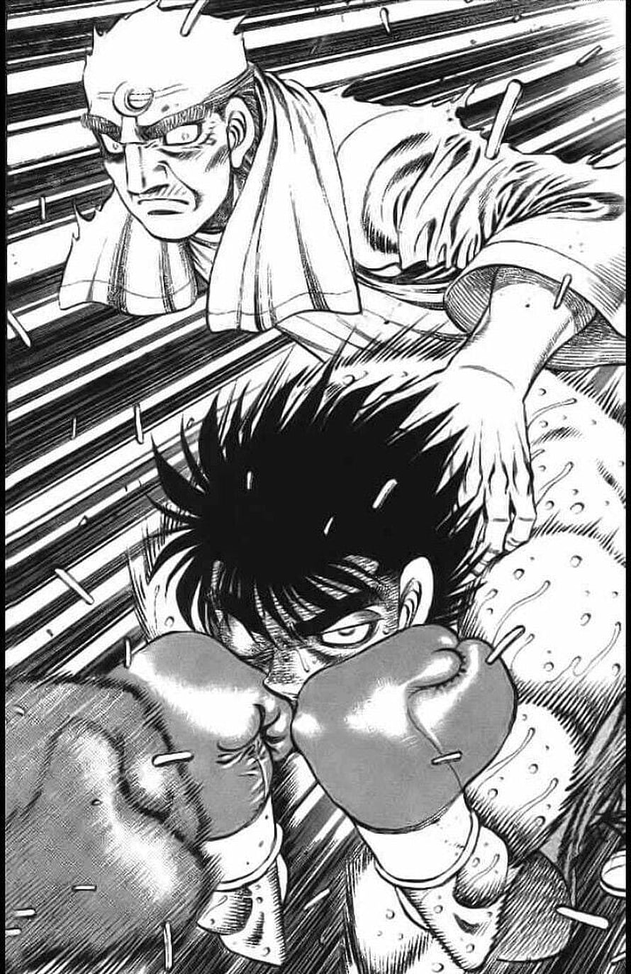 Hajime No Ippo Intense Boxing Match Manga Panel HD phone wallpaper