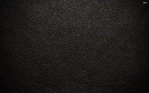 Dark Black Leather Texture Background with Natural Grain and Crease Patterns HD wallpaper