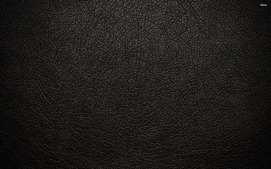 Dark Black Leather Texture Background with Natural Grain and Crease Patterns HD wallpaper