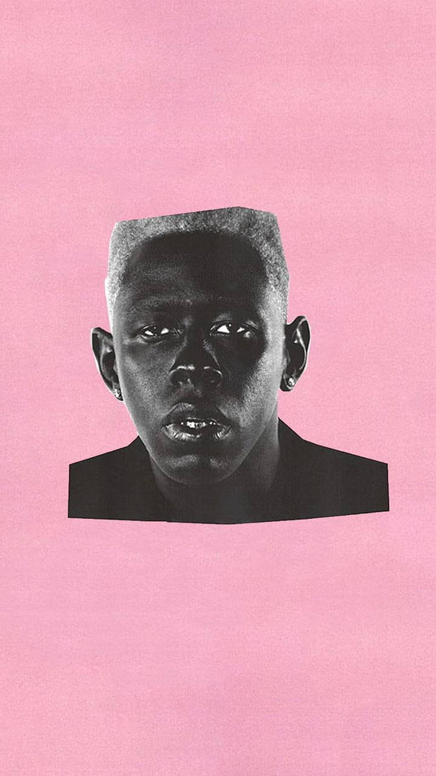 Tyler, The Creator Igor Album Art Portrait on Pink Background HD phone wallpaper