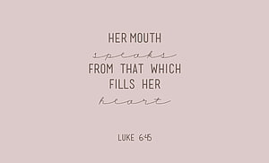 Minimalist Bible Verse Typography on Soft Pink Background HD wallpaper