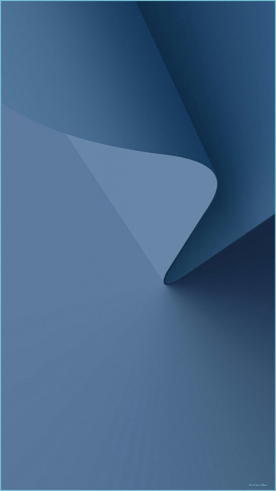 Minimalist Blue Grey Abstract Geometric Folded Paper Design HD phone wallpaper