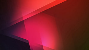 Vibrant Red Geometric Abstract Design with Translucent Overlapping Light Beams HD wallpaper