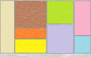 Colorful Rectangular Grid Layout with Pastel and Vibrant Blocks on Textured Background HD wallpaper