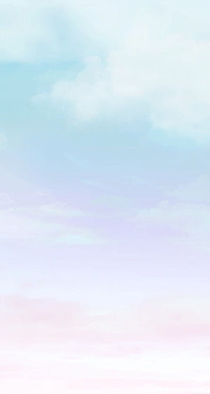 Pastel Sky Gradient with Soft Clouds and Dreamy Pink Blue Tones HD phone wallpaper