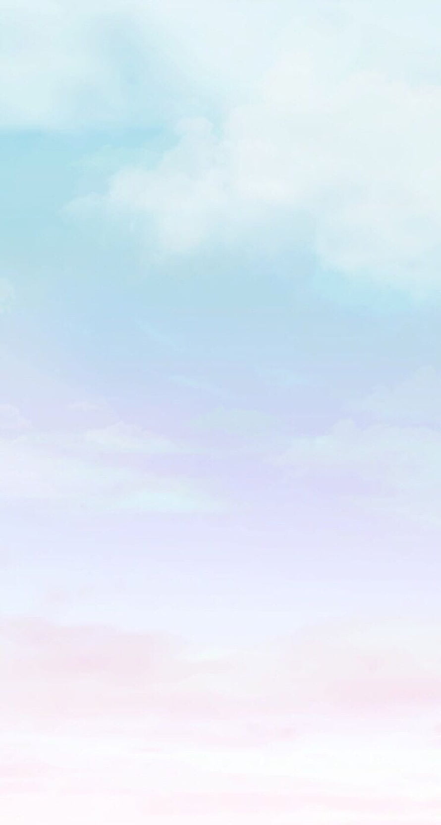 Pastel Sky Gradient with Soft Clouds and Dreamy Pink Blue Tones HD phone wallpaper