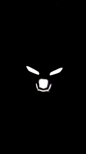 Yamaha MT15 Headlight Design in Dark Minimalist Style HD phone wallpaper
