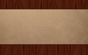 Natural Wood Grain and Tan Leather Texture Background HD wallpaper