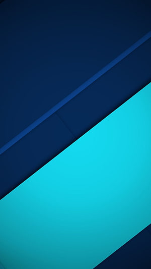 Modern Material Design Abstract Background with Diagonal Blue and Cyan Geometric Shapes HD phone wallpaper