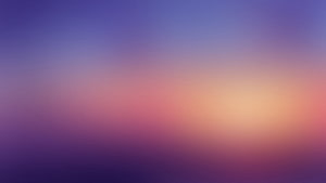 Soft Gradient Sky with Warm Sunset Glow and Cool Purple Hues HD wallpaper