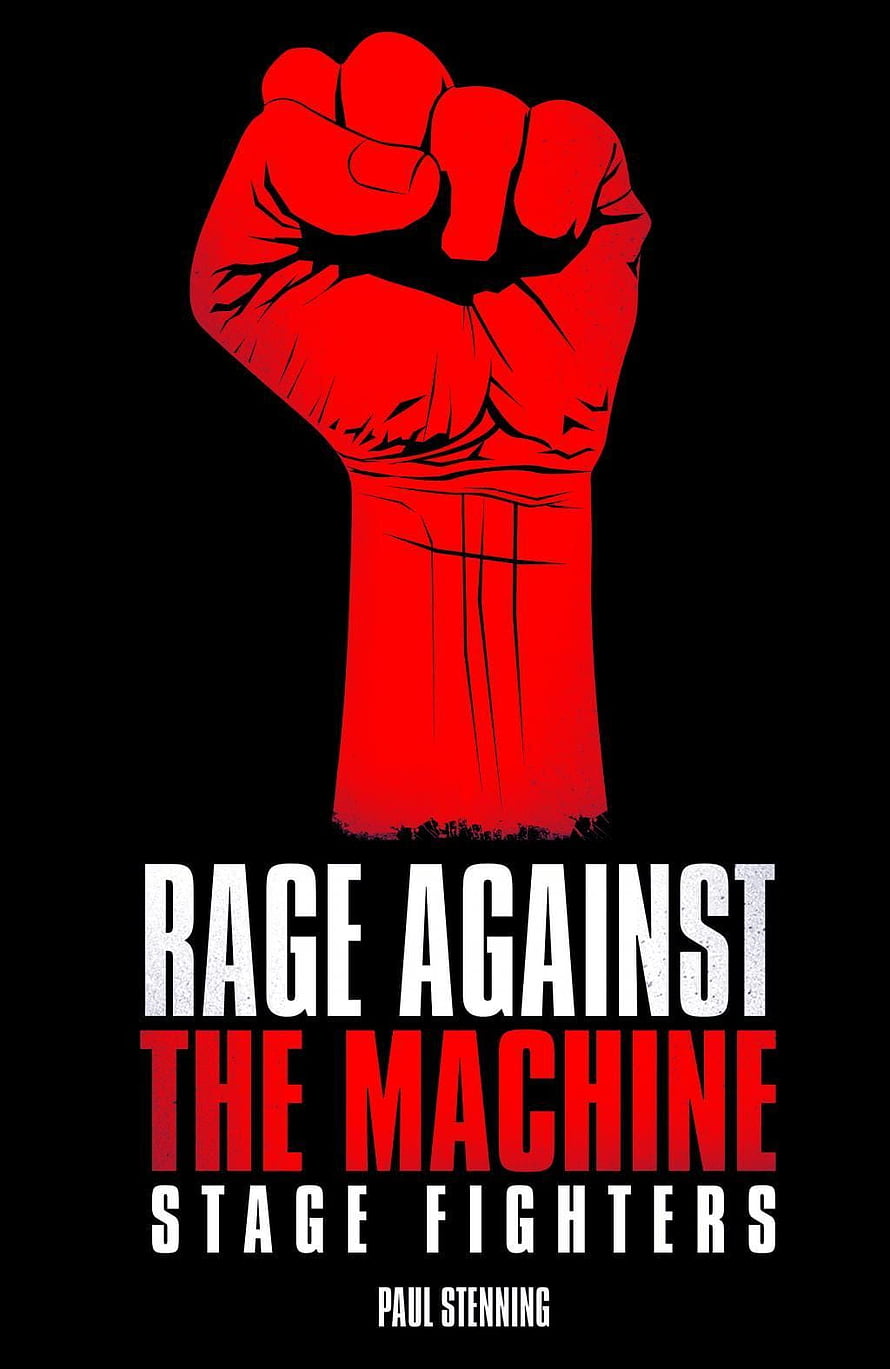 Rage Against the Machine Stage Fighters Book Cover by Paul Stenning HD phone wallpaper