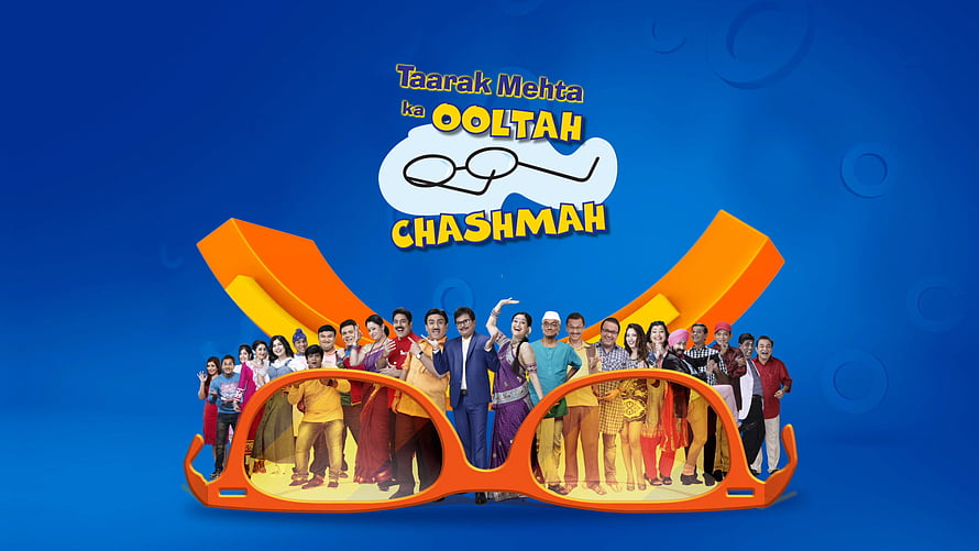 Taarak Mehta Ka Ooltah Chashmah Cast Group Photo With Orange Glasses Logo HD wallpaper