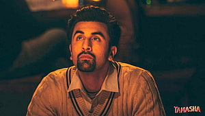 Ranbir Kapoor in Tamasha Movie Scene with Warm Cinematic Lighting HD wallpaper