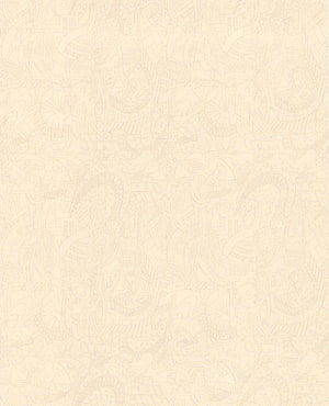 Cream and Light Beige Elephant Pattern Seamless Wallpaper Design HD phone wallpaper