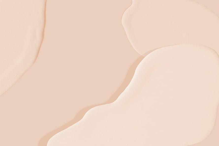 Soft Beige Abstract Organic Shapes Minimalist Texture Background HD wallpaper