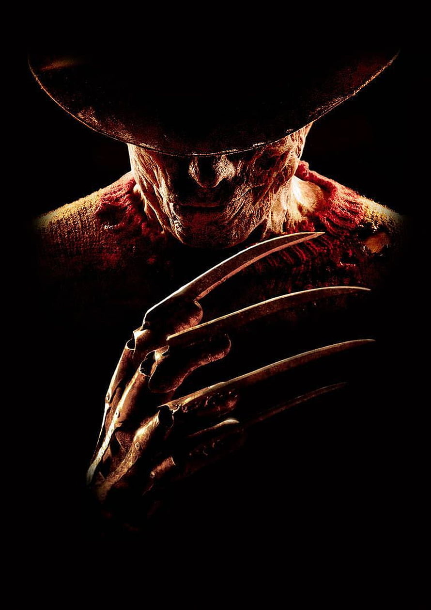 Freddy Krueger with Bladed Glove in Dark Cinematic Horror Portrait HD phone wallpaper