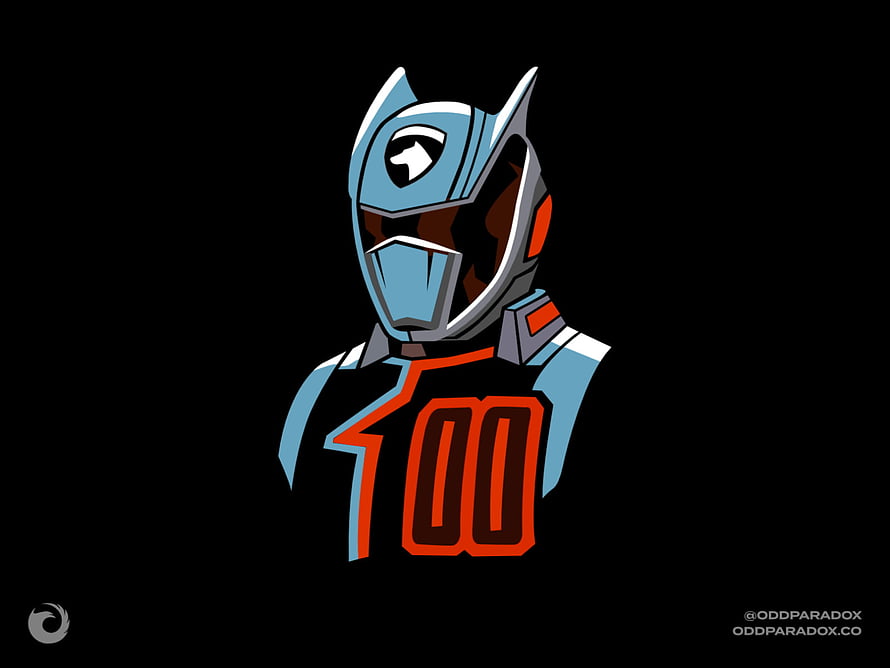Shadow Ranger Vector Illustration from Power Rangers SPD HD wallpaper